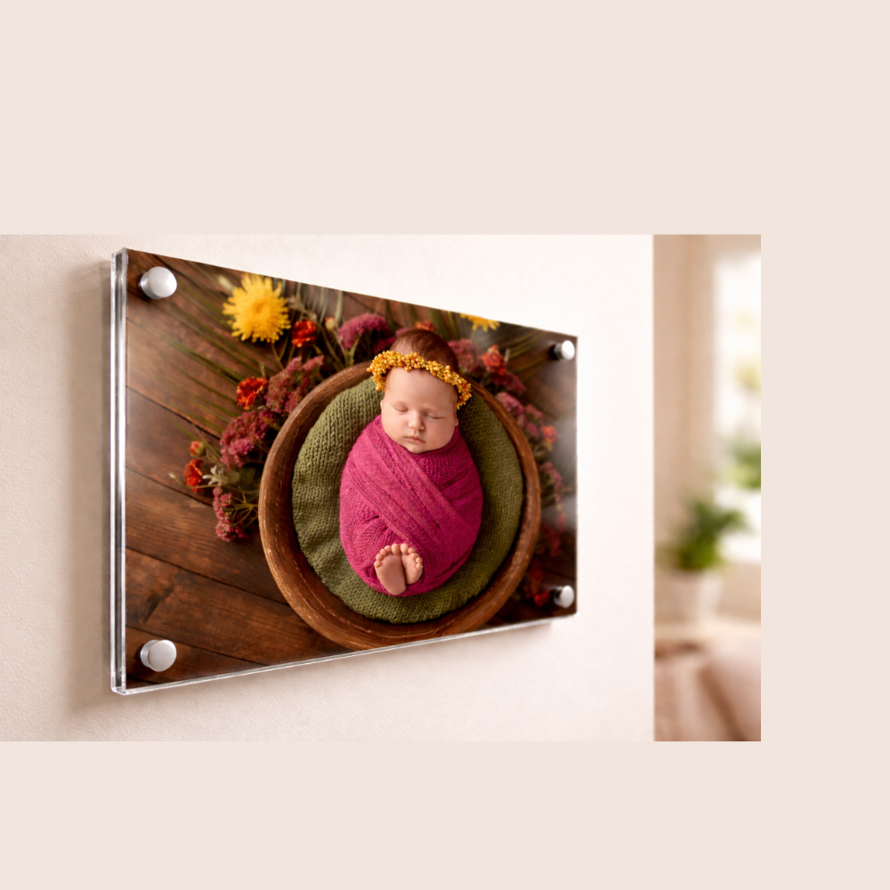Personalized Baby Acrylic Keepsake Frame — Photo 2