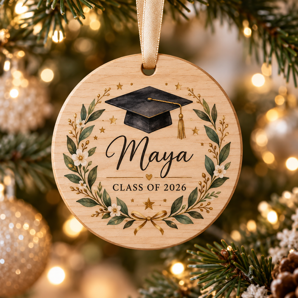 Personalized Graduation Keepsake Ornament — Photo 3