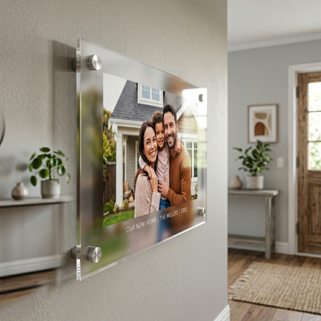 Housewarming Acrylic Photo Gift — Photo 1