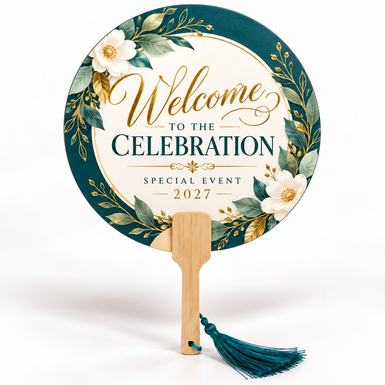 Custom Event Hand Fan — Photo 5