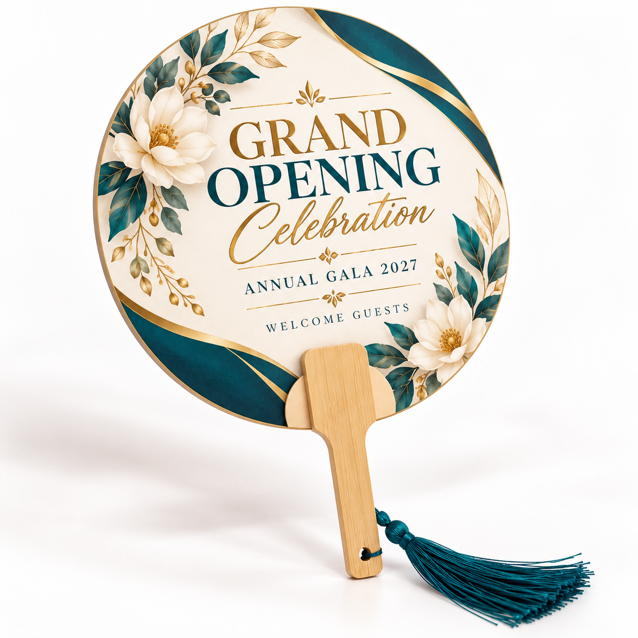 Custom Event Hand Fan — Photo 1