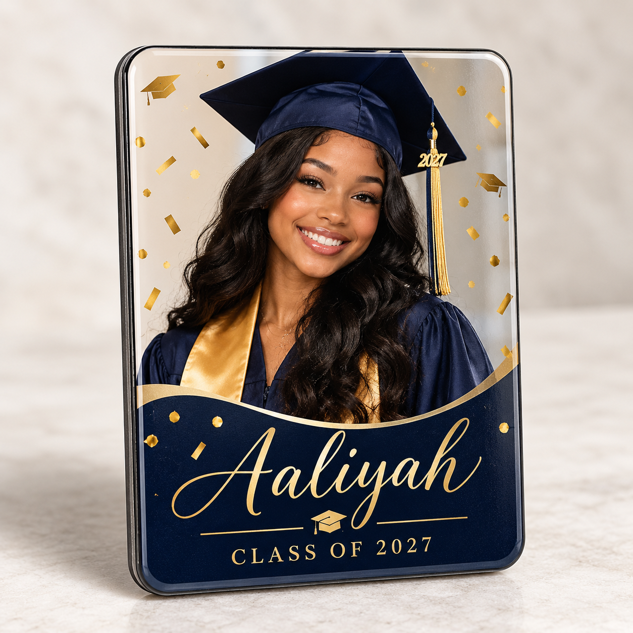Personalized Graduation Photo Magnet — Photo 5
