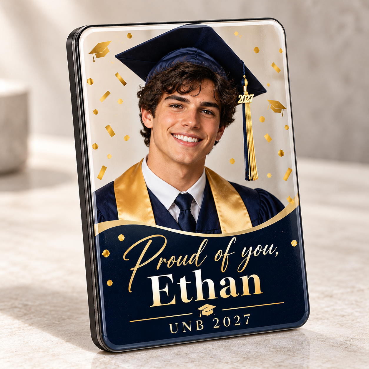 Personalized Graduation Photo Magnet — Photo 4