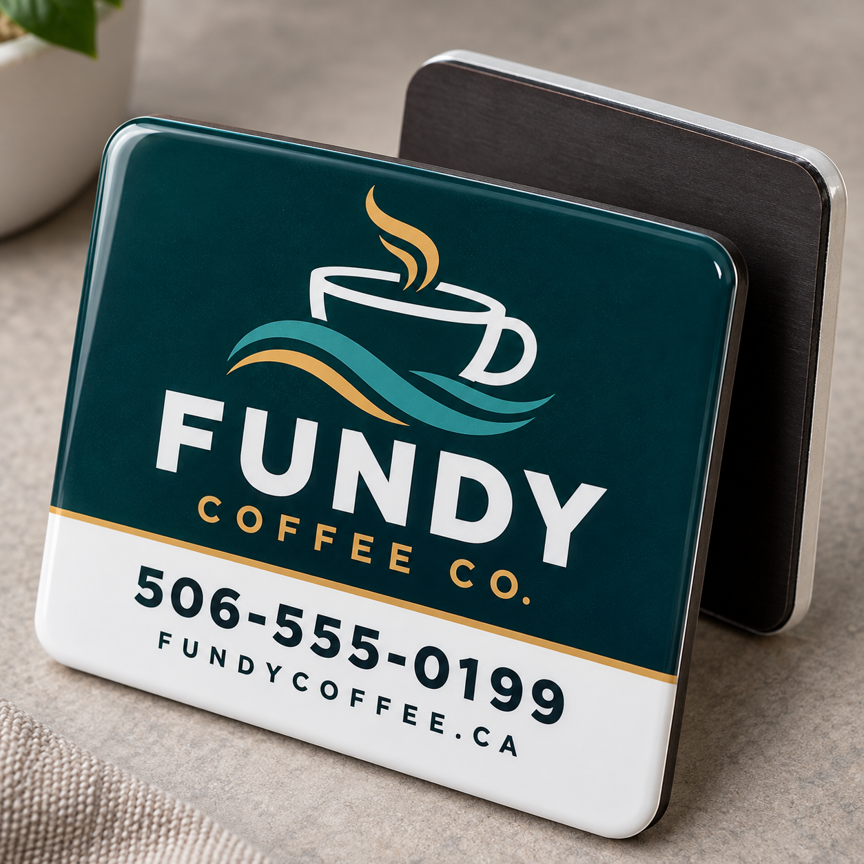 Custom Business Logo Fridge Magnet — Photo 1
