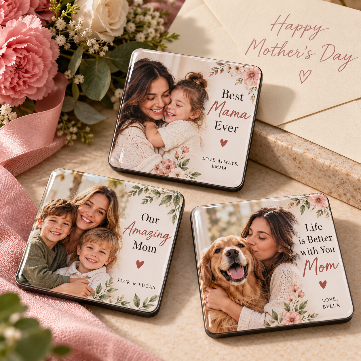 Personalized Mother’s Day Photo Magnet — Photo 2
