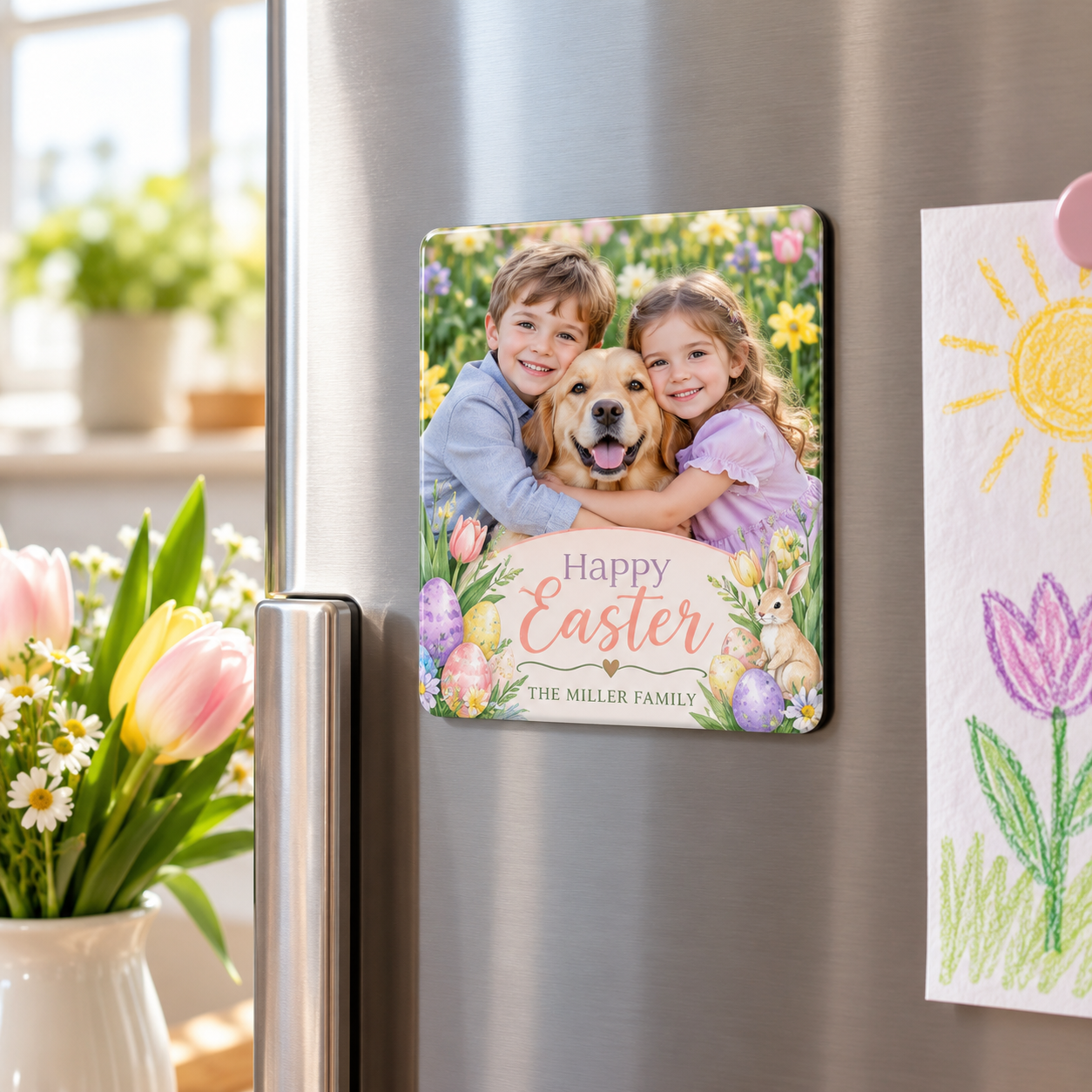Personalized Easter Photo Magnet — Photo 3