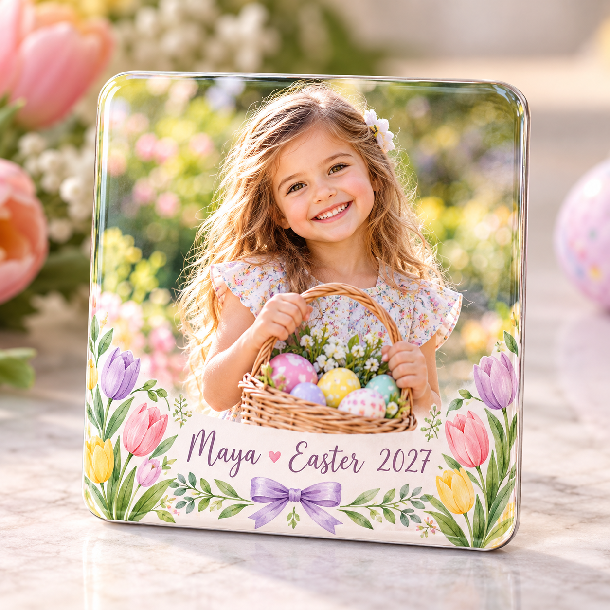 Personalized Easter Photo Magnet — Photo 5
