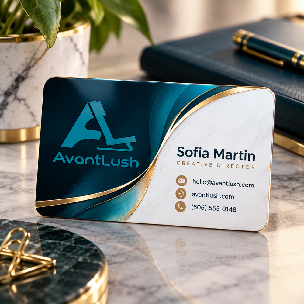 Full-Colour QR Code Business Cards — Photo 2