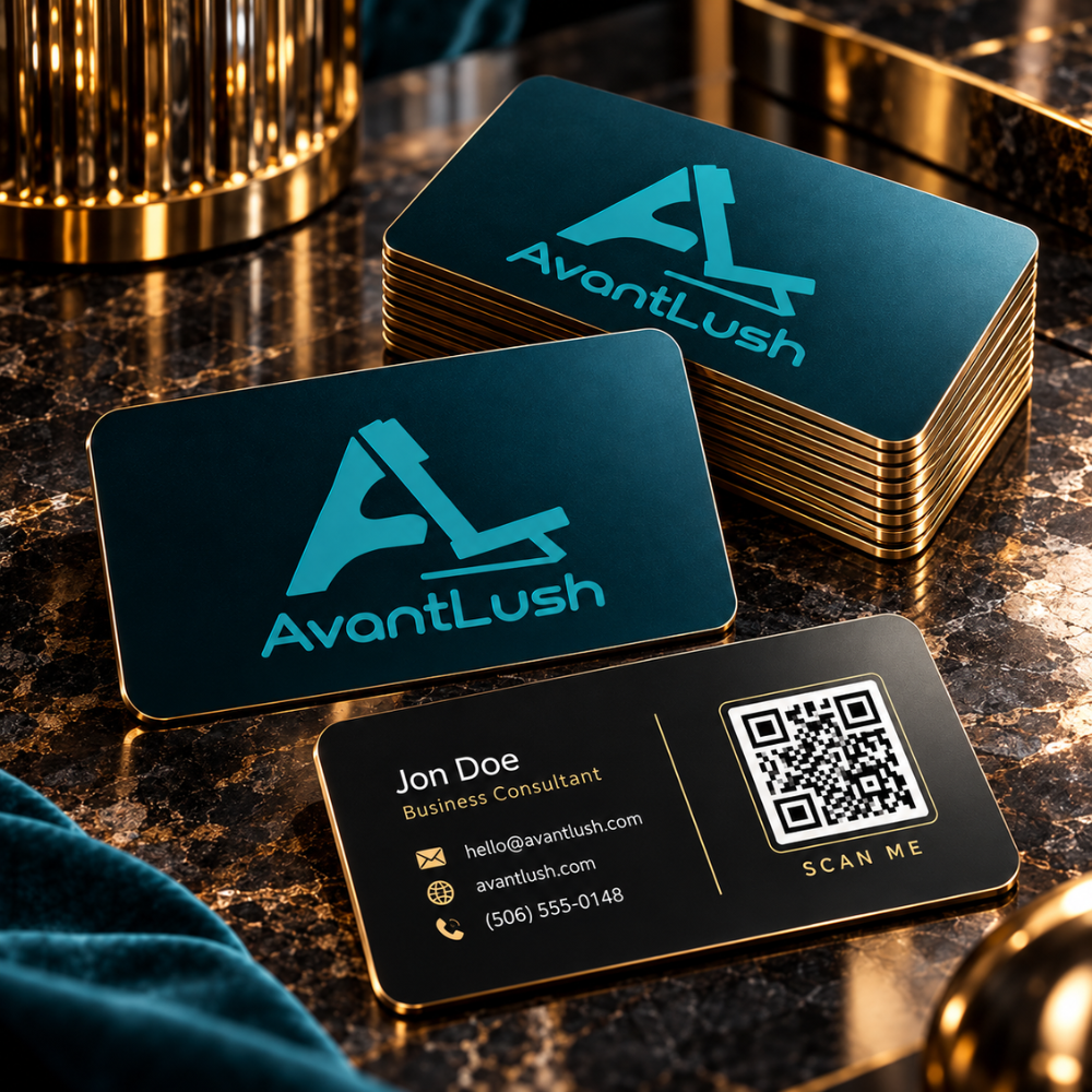 Custom Colour QR Code Business Cards — Photo 3