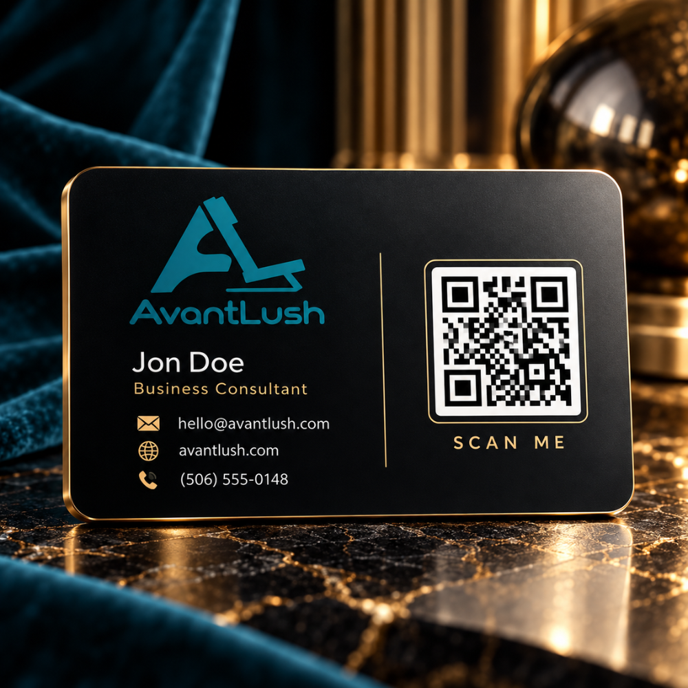 Custom Colour QR Code Business Cards — Photo 2
