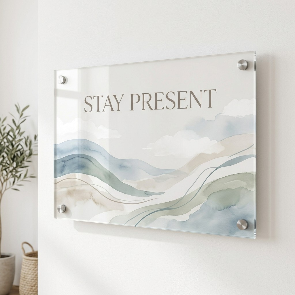 Calm & Mindfulness Wall Art — Photo 3