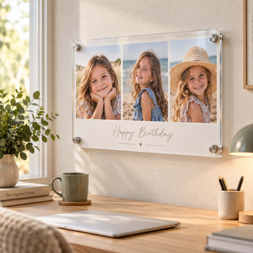 Personalized Birthday Acrylic Photo Collage — Photo 1