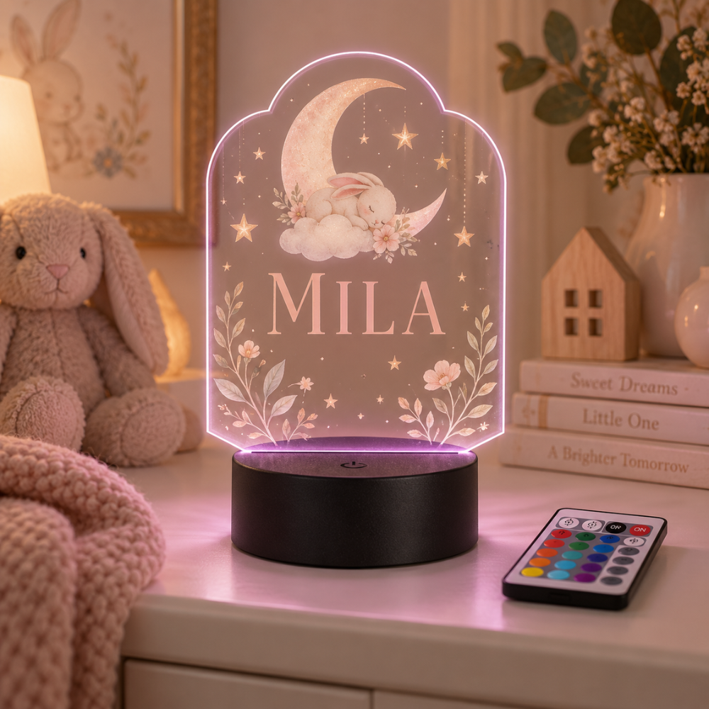 Personalized Baby Name LED Night Light — Photo 6